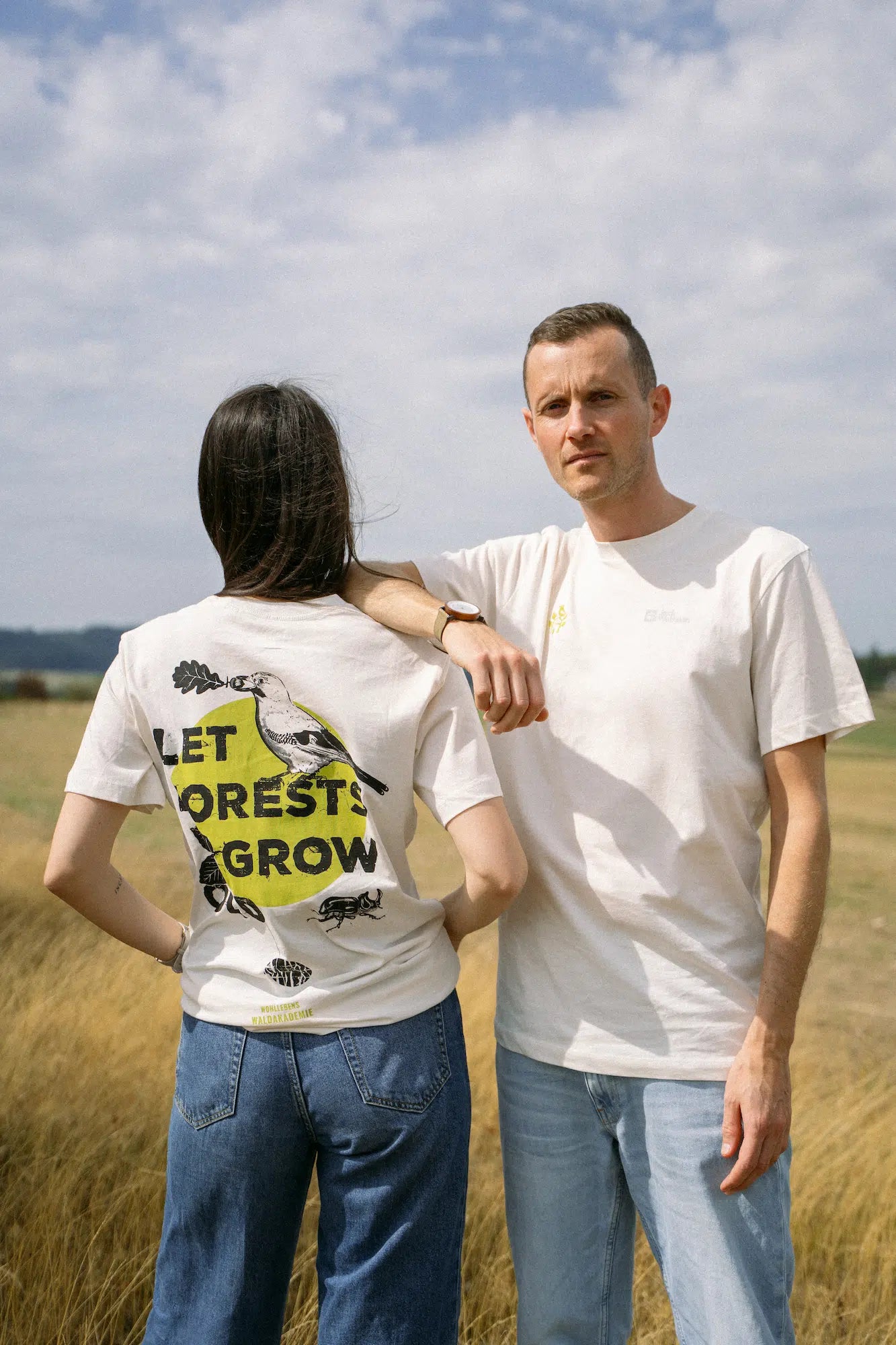 T-Shirt "LET FORESTS GROW OLD"