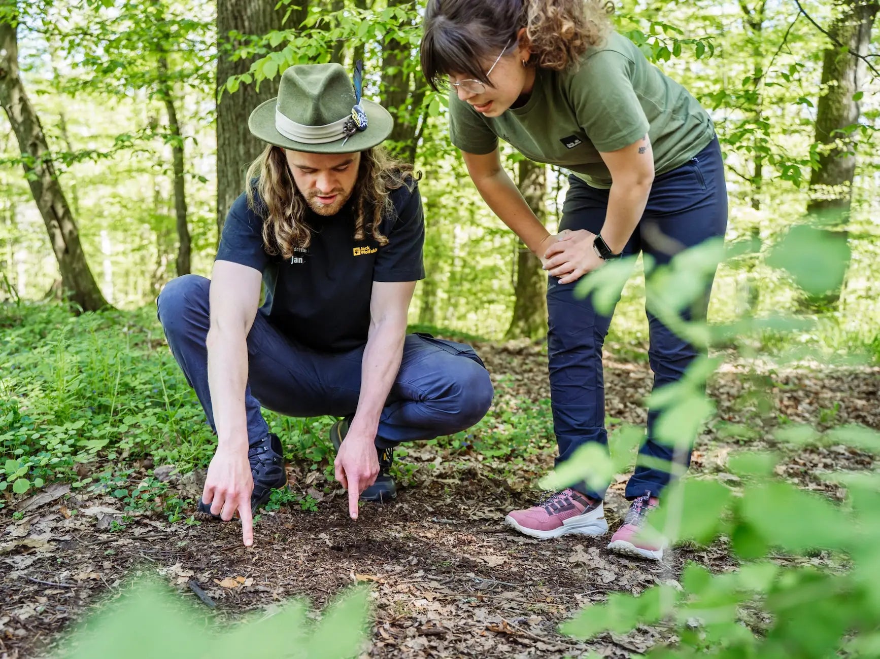 Wanderung auf den Spuren der Waldtiere