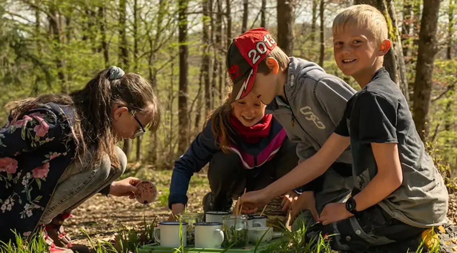 5 Spiele im Wald, die Kinder lieben werden
