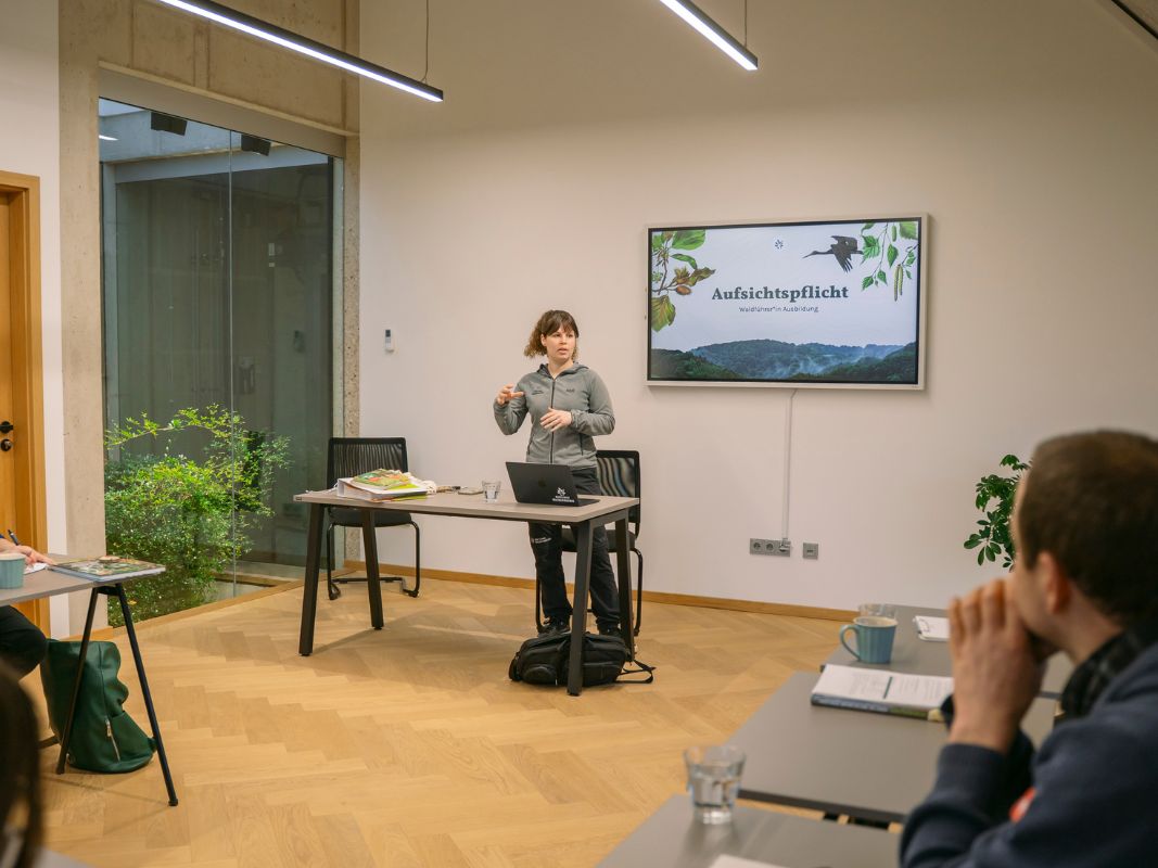 Training to become a forest guide